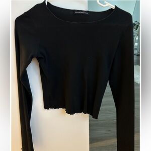 Brandy Melville black long sleeve top